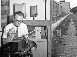 Ian Turner with Optical Pipe