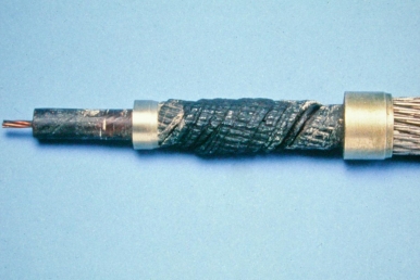 Copper-based co-axial undersea cable