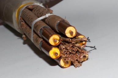 Copper co-axial cable